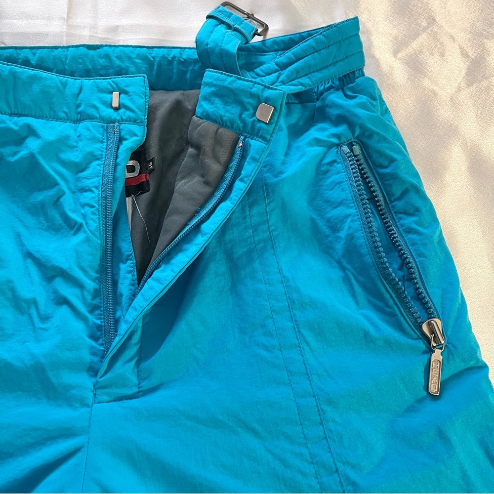 Vintage Tyrolia by Head Celtech hot blue winter ski snowboard pants, 36 waist - Picture 14 of 16